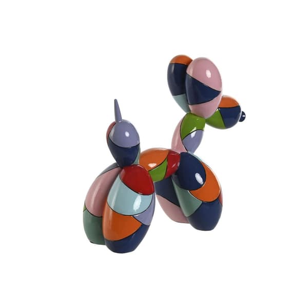 Prydnadsfigur Home ESPRIT Multicolour Hund 31 x 12 x 27 cm