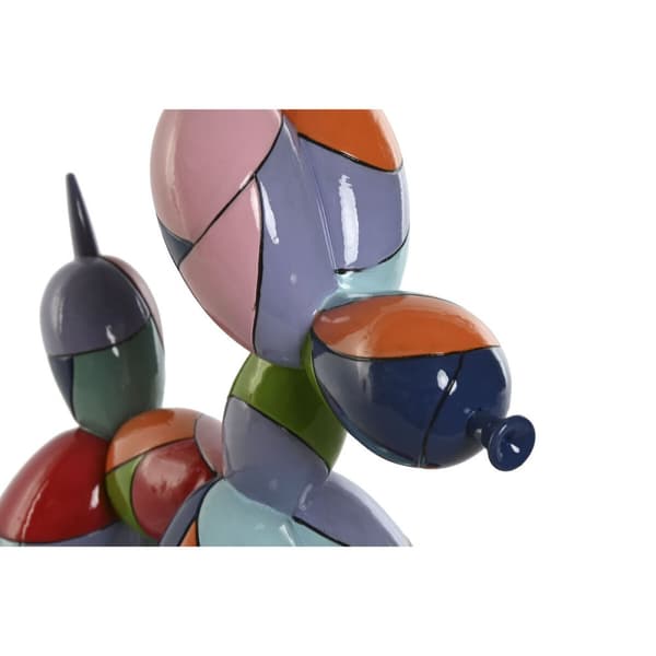 Prydnadsfigur Home ESPRIT Multicolour Hund 31 x 12 x 27 cm