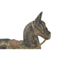 Miniatyrbild 2 av 3: Prydnadsfigur Home ESPRIT Brun Svart Grå Naturell Häst 31 x 9 x 34 cm 32 x 9 x 34 cm