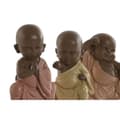 Miniatyrbild 2 av 3: Prydnadsfigur Home ESPRIT Orange Korall Lime Harts Munk Orientalisk 8 x 5,5 x 12,7 cm (3 antal)