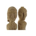 Miniatyrbild 5 av 5: Prydnadsfigur Home ESPRIT Naturell 7,5 x 7,5 x 50 cm Staty (2 Delar)