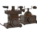Miniatyrbild 2 av 3: Prydnadsfigur Home ESPRIT Brons Vintage Telefon 21 x 12 x 18 cm (2 antal)