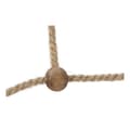 Miniatyrbillede 2 af 4: Spil Tre på Stribe DKD Home Decor 8424001762071 Natur Træ 30 x 25 x 6 cm