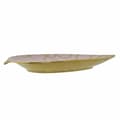 Miniatyrbillede 2 af 3: Borddekoration DKD Home Decor 27,5 x 16 x 3 cm Pink Gylden Orientalsk Chromsalt Blad af en plante