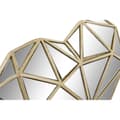 Miniatyrbillede 2 af 4: Dekorativ figur DKD Home Decor 26 x 5 x 21 cm Hjerte Gylden