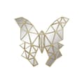 Miniatyrbillede 1 af 3: Dekorativ figur DKD Home Decor 29,5 x 4 x 28,5 cm Gylden Sommerfugl