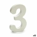 Miniatyrbillede 1 af 2: Tal Pincello 3 Hvid 1,8 x 21 x 17 cm (12 enheder)