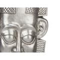 Miniatyrbillede 3 af 3: Dekorativ figur Indianer mand Sølvfarvet 17,5 x 36 x 10,5 cm (4 enheder)