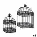 Miniatyrbillede 1 af 2: Dekorativt bur Sæt Sort (4 enheder)