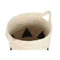 Miniatyrbillede 2 af 4: Set med kurve Home ESPRIT Sort Grå Natur Havgræs Boho 33 x 33 x 40 cm (2 enheder)