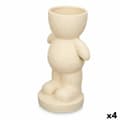 Miniatyrbillede 1 af 2: Dekorativ figur Beige 19 x 31 x 15 cm Vase (4 enheder)