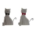 Miniatyrbillede 1 af 3: dørstop Home ESPRIT Polyester 20 x 11 x 29 cm (2 enheder)