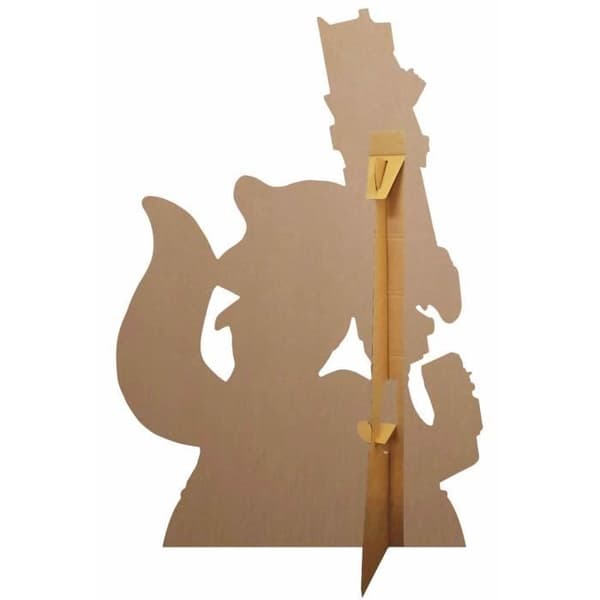 Pappfigur i livsstorlek av Rocket och Baby Groot Comics Disney Marvel H 133 CM