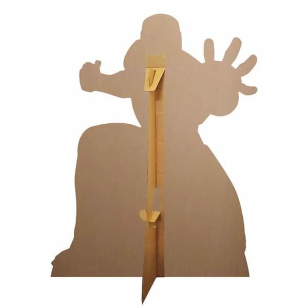 Figur i kartong i verklig storlek Iron Man Comics i strid Disney H 130 CM
