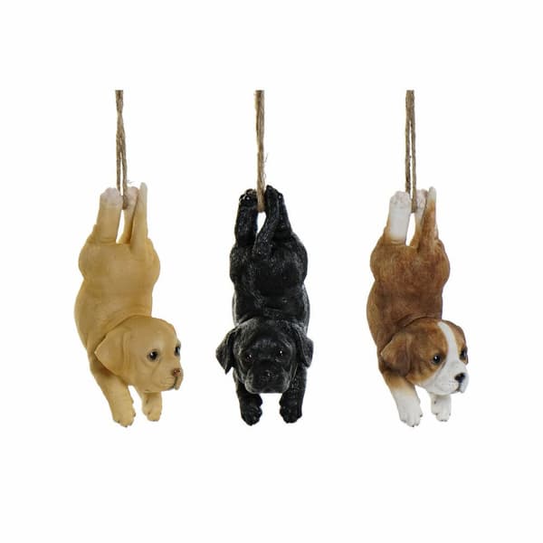 Prydnadsfigur DKD Home Decor Harts Hund (9 x 10.5 x 20 cm) (3 pcs)