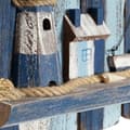 Miniatyrbillede 3 af 4: Vægdekoration DKD Home Decor Lyssignal Middelhavet Gran (36.5 x 6.5 x 29.5 cm)