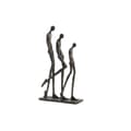 Miniatyrbillede 1 af 3: Dekorativ figur DKD Home Decor 23 x 8,5 x 39 cm Kobber Familie