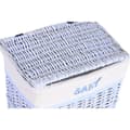 Miniatyrbillede 5 af 5: Set med kurve DKD Home Decor Blå Celestial flet Børns 44 x 34 x 56 cm (5 Dele)
