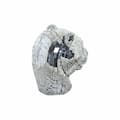 Pikkukuva 2 / 2: Koristehahmo DKD Home Decor Hopeinen Leopardi Hartsi (31 x 27 x 32 cm)