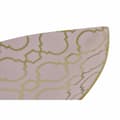 Pikkukuva 3 / 3: Pöytäkoriste DKD Home Decor 27,5 x 16 x 3 cm Pinkki Kullattu Itämainen Kromattu Kasvien lehtiä