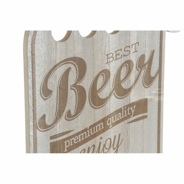 Seinäkoriste DKD Home Decor MDF Olut (25 x 1 x 55 cm)