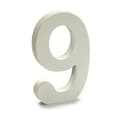 Pikkukuva 2 / 2: Numerot Pincello 9 Valkoinen 1,8 x 21 x 17 cm (12 osaa)