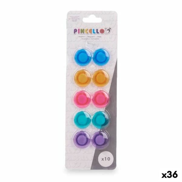 Magneetit Pincello 404 Monivärinen (36 Osaa)