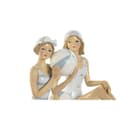 Miniatyrbild 2 av 3: Prydnadsfigur Home ESPRIT Vit Himmelsblå Medelhavs 8 x 8 x 12,5 cm (2 antal)