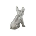 Miniatyrbild 3 av 3: Prydnadsfigur Home ESPRIT Silvrig Hund 28 x 17 x 33 cm