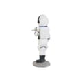 Miniatyrbild 4 av 4: Prydnadsfigur Home ESPRIT Blå Vit Röd Silvrig Kvinna Astronaut 10 x 11 x 29 cm (2 antal)
