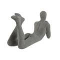 Miniatyrbillede 3 af 3: Dekorativ figur Home ESPRIT Grå 39 x 13,5 x 20,8 cm