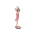 Miniatyrbillede 1 af 3: Dekorativ figur Home ESPRIT Pink Malva chica 7 x 11 x 27 cm