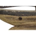 Miniatyrbillede 4 af 6: Dekorativ figur Home ESPRIT Hvid Natur Stearinlys Ældet overflade 26 x 6 x 34 cm