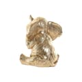 Miniatyrbild 3 av 3: Prydnadsfigur Home ESPRIT Gyllene Elefant 13 x 12 x 14 cm (3 antal)