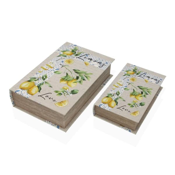 Koristerasia Versa Kangas Puu MDF Sitruuna