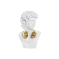 Miniatyrbillede 1 af 3: Dekorativ figur Home ESPRIT Hvid Gylden Buste 19,5 x 16 x 30 cm