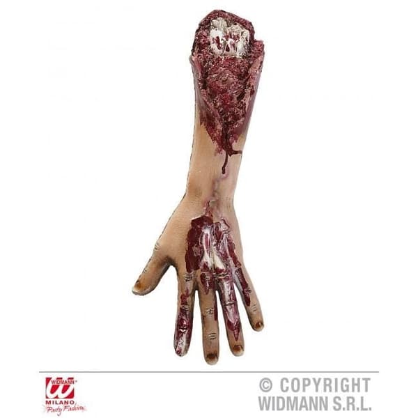 Dummy avskuren arm - halloween dekoration