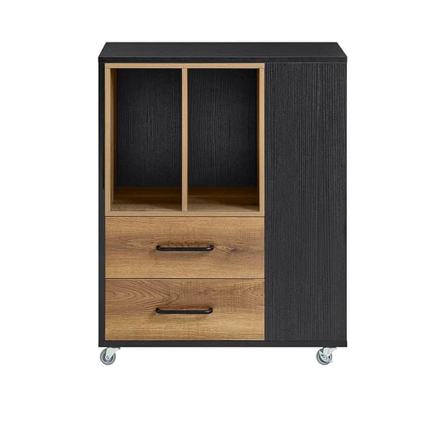Mobil Arkivskab, ASK01-PF, 60x40x75 cm, Brun