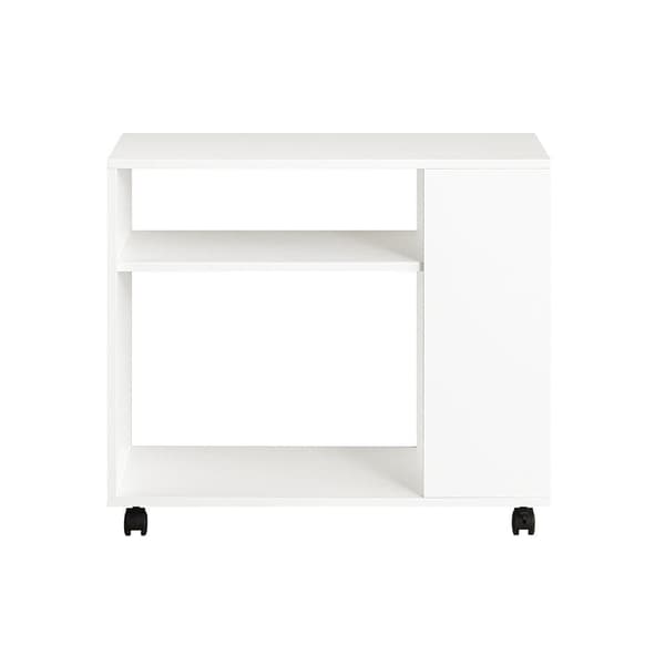 Rullande Förvaringsbord, FBT34-W, 70x35x60 cm