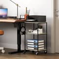 Miniatyrbillede 7 af 9: Printerbord, 39x34.5x81.5 cm, Sort