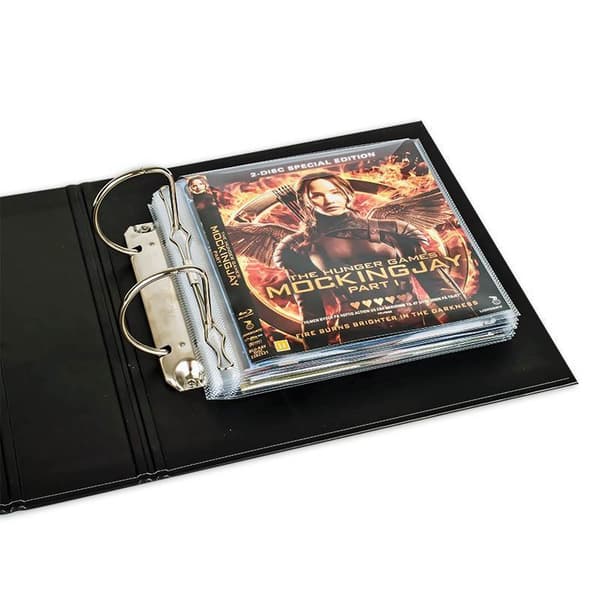Blu-Ray sampak - 50 Blu-Ray Lommer, 2 ringbind