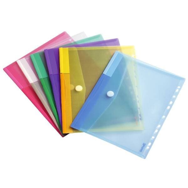 A4 mappe til ringbind, 12 mapper i assorterede farver A4 mappe til ringbind, 12 mapper i assorterede farver