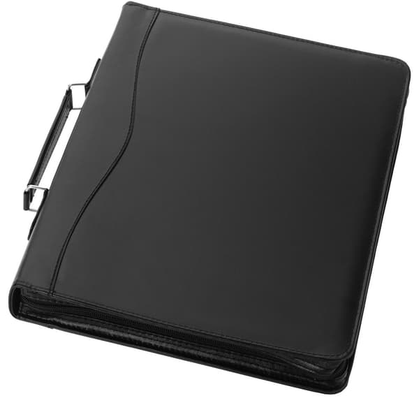 Bullet Ebony A4-portefølje i A4-format (pakke med 2 stk.) Solid Black 36.5 x 27 x 4.5 cm