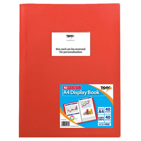 Tiger A4 Flexi Display Book