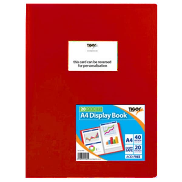 Tiger A4 Flexi Display Book