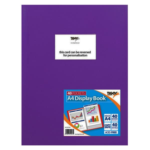 Tiger A4 Flexi Display Book