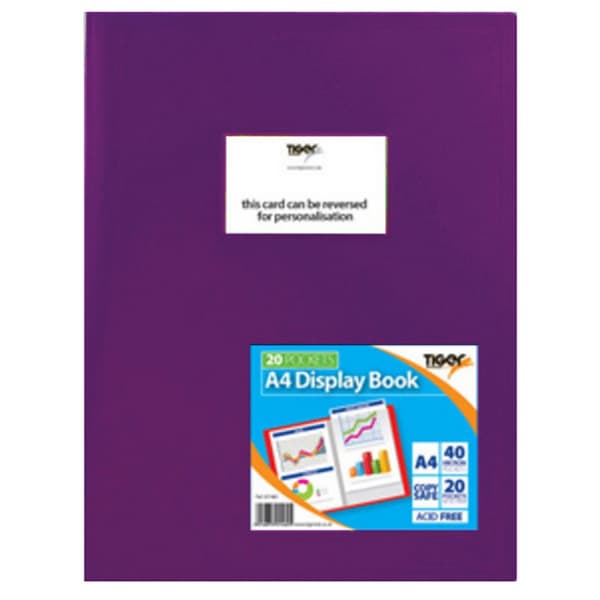 Tiger A4 Flexi Display Book