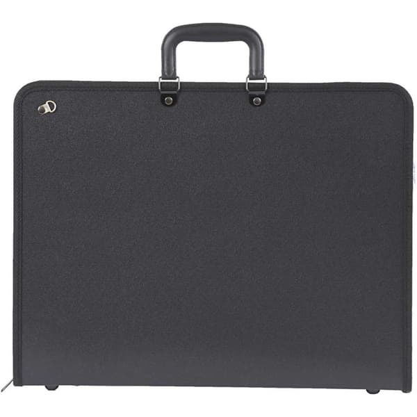 Dokumentmappe, A3, ark 297x420 mm, str. 48x37 cm, svart, 1 stk.