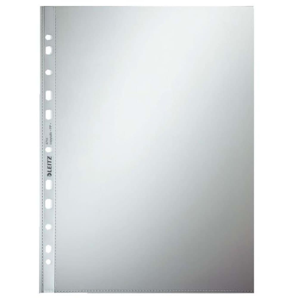 Leitz plastiklommer 100 stk. A4 11 huller glasklar
