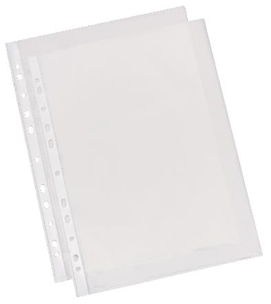 Plastlomme Standard 10 stk. A4 Klar